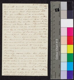 Digital surrogate of To Mrs Ruxton - The Deepdene - Lady E. Whitbread…