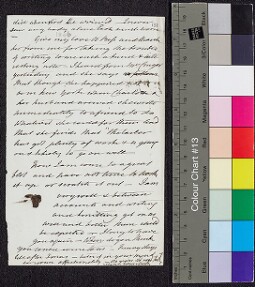 Digital surrogate of To Margaret Ruxton? - fragment - Mrs Cruger…
