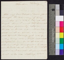 Digital surrogate of Lovell Edgeworth to Mrs Edgeworth from London -…