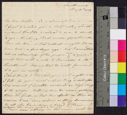 Digital surrogate of Honora Edgeworth to Mrs Edgeworth from Smethwick…