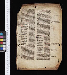 St John's College MS 235 (Fragment 110)