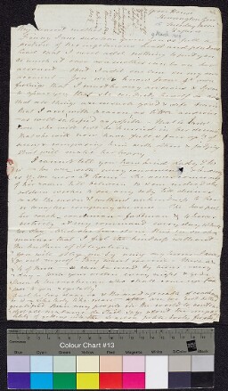 Digital surrogate of To Mrs Edgeworth from Kensington Gore - Fanny…