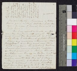 Digital surrogate of To Sophy Ruxton - Grove House, Kensington Gore -…