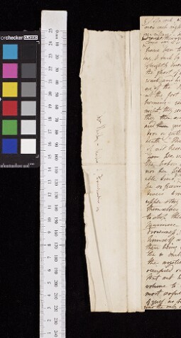 Digital surrogate of Mary Wollstonecraft Shelley autograph manuscript draft: &#39;The Invisible Girl&#39; [incomplete]
