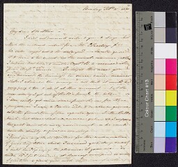 Digital surrogate of Honora Edgeworth to Mrs Edgeworth - Ball's bank -…